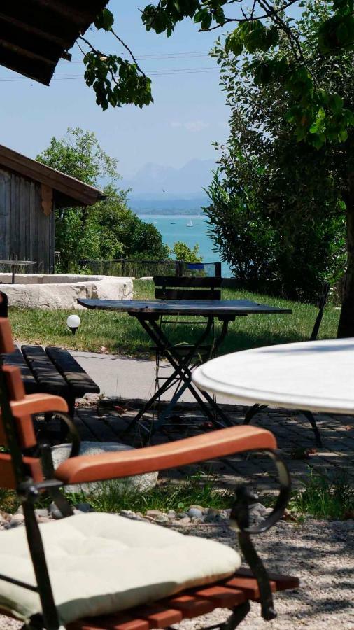 Lieblingseck Nachhaltige 5 Sterne Ferienwohnung Direkt Am Chiemsee Gstadt am Chiemsee Exteriér fotografie