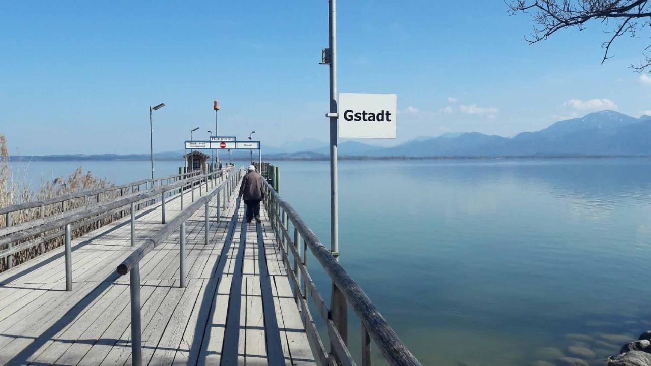 Lieblingseck Nachhaltige 5 Sterne Ferienwohnung Direkt Am Chiemsee Gstadt am Chiemsee Exteriér fotografie